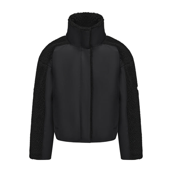 Abrigo de Lana de Cordero Oversized Retro de Manga Larga para Mujer - Image 7