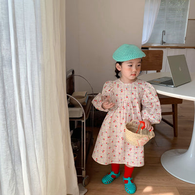 Vestido Infantil Floral Elegante para Niña - Image 11