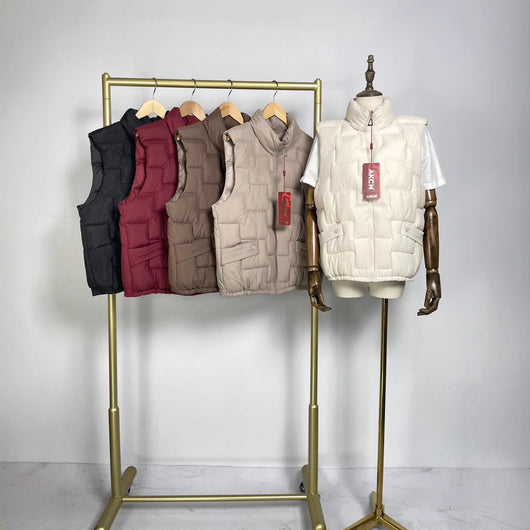 Chaleco Térmico de Seda Ligero con Diseño Elegante