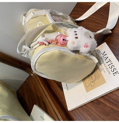 Bolsa Crossbody Transparente Estilo Preppy - Image 15