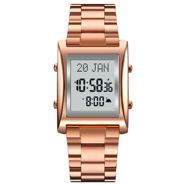 Reloj Digital Islámico SKMEI 1815 con Dirección Qibla y Horarios de Oración - Image 3