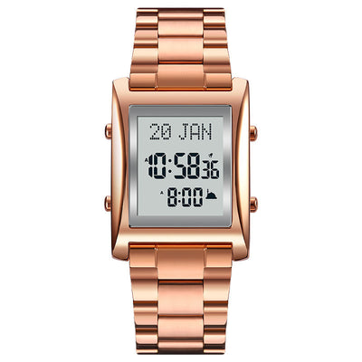 Reloj Digital Islámico SKMEI 1815 con Dirección Qibla y Horarios de Oración - Image 3
