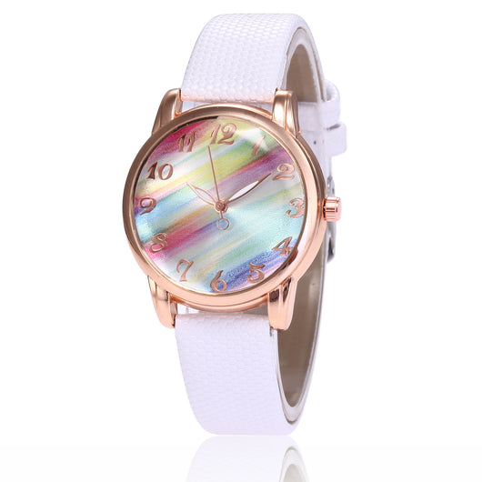 Reloj Femenino Arcoíris Moderno y Elegante - Image 2