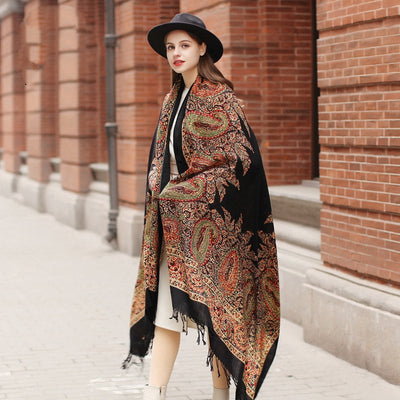 Capa Chal Oversized Versátil para Otoño - Image 6