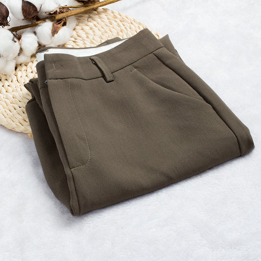 Pantalón de Vestir Profesional Mujer Grosor Medio - Image 4