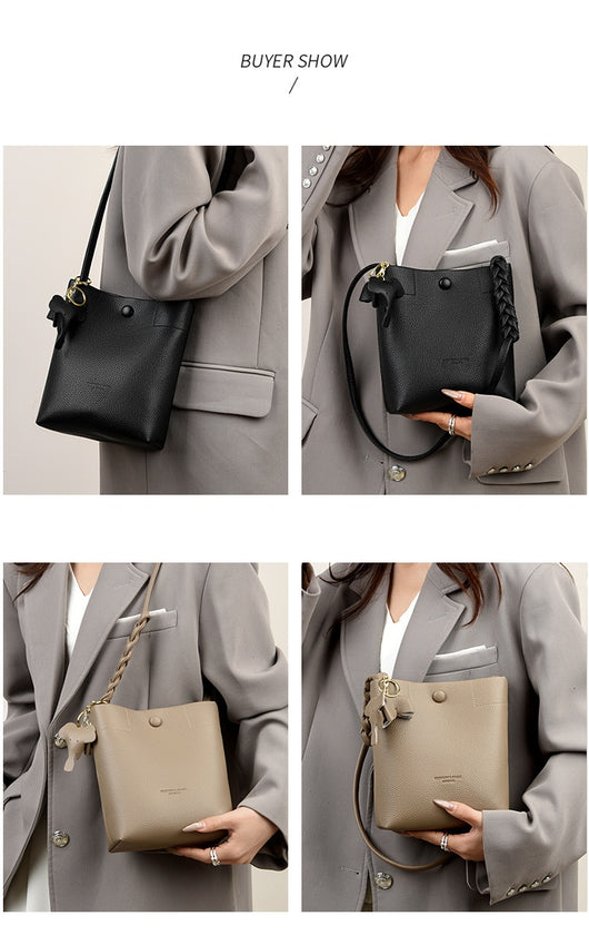 Bolso Bandolera de Cuero Suave para Celular Multicompartimento - Image 28