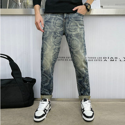 Pantalones Vaqueros Elásticos para Hombre - Comodidad Casual - Image 7