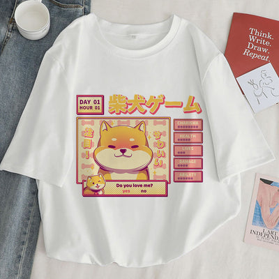 Playera para Mujer con Patrón Kawaii de Gatos - Image 22