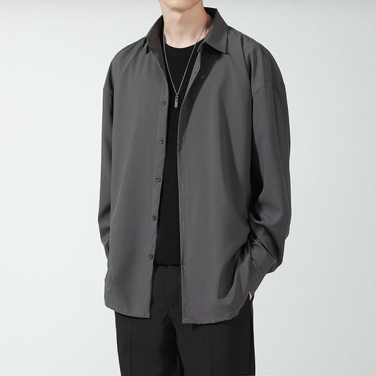 Camisa Hombre Fresca Sin Arrugas Primavera Verano - Image 10