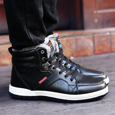 Zapatillas Altas de Algodón para Hombre - Image 10