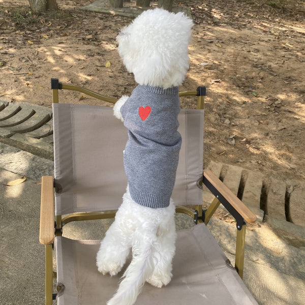 Suéter Cálido para Perros y Gatos - Cardigan Tejido para Mascotas Pequeñas y Medianas