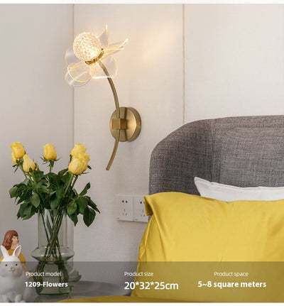 Lámpara LED de Flores para Dormitorio y Mesita de Noche - Image 18