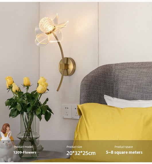 Lámpara LED de Flores para Dormitorio y Mesita de Noche - Image 18