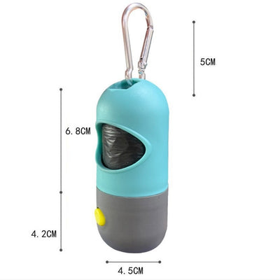 Dispensador de Bolsas para Desechos de Mascotas con Luz LED - Image 5