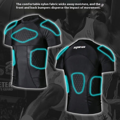 Camiseta Protectora Antiimpacto para Fútbol y Baloncesto
