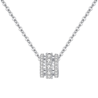 Collar Cadena de Diamantes Micro en Clavícula - Image 5