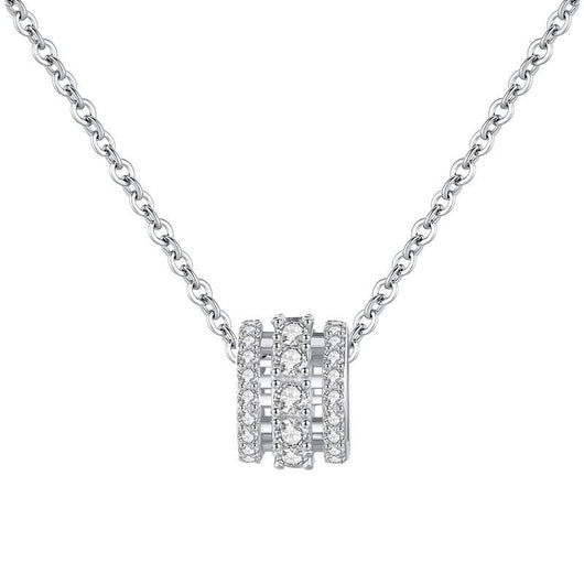 Collar Cadena de Diamantes Micro en Clavícula - Image 5