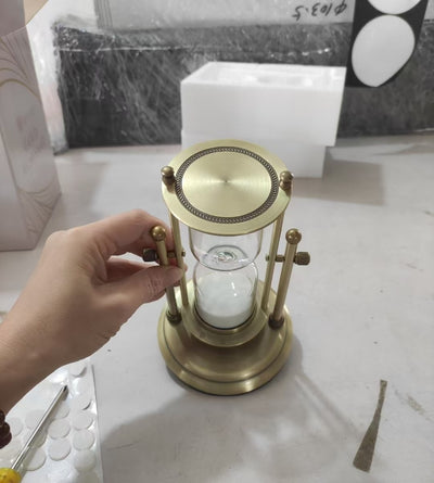Reloj de Arena Decorativo de Madera 15 Minutos para Escritorio y Estudio - Image 17