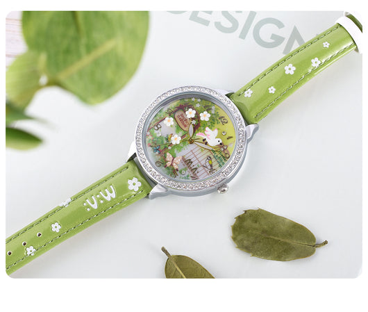 Reloj de Cerámica Suave Estilo Mori Girl Luminoso Resistente al Agua - Image 10