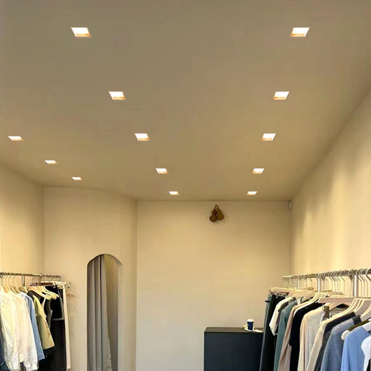 Downlight LED Cuadrado Ultra Delgado Embutido para Techo - Image 4
