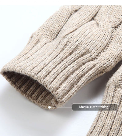 Suéter Abrigo Holgado con Capucha para Hombre - Image 12