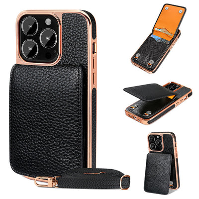 Funda para iPhone 14 con Cordón y Patrón Lichi - Image 5