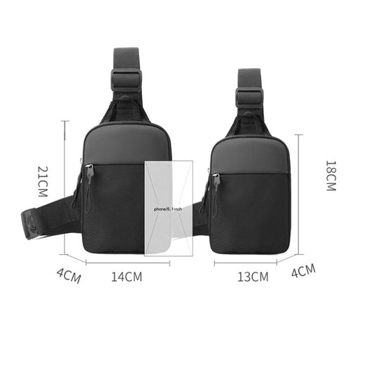 Bolsa Mensajero Impermeable para Hombre - Compacta y Versátil - Image 9