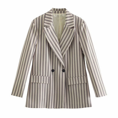 Blazer Casual Doble Botonadura Ligero para Commuter - Image 19