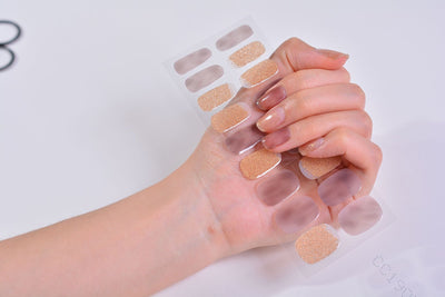 Pegatinas de Uñas en Gel 3D Efecto Bronce - Image 48