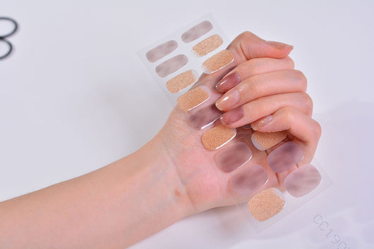 Pegatinas de Uñas en Gel 3D Efecto Bronce - Image 48