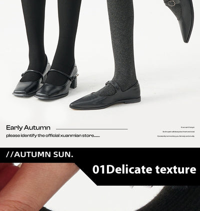 Calcetines Térmicos Gruesos Compresivos para Mujer - Seda Cálida y Ajuste Esbeltecedor - Image 24
