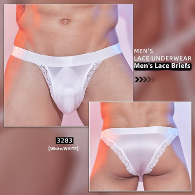 Bóxer Triangular Sexy de Seda Transpirable para Hombre - Image 7
