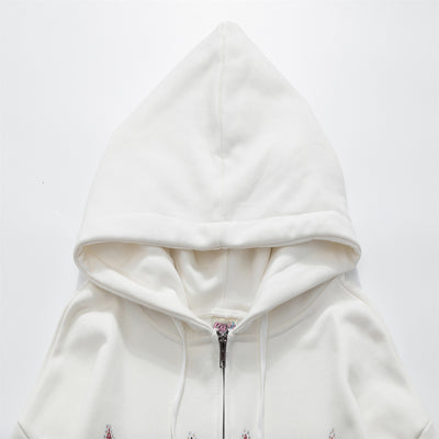 Sudadera Estampado Leopardo con Capucha Suelta para Parejas - Image 7