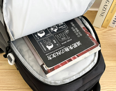 Mochila Escolar Amplia de Gran Capacidad Ligera y Simple para Mujeres - Image 19