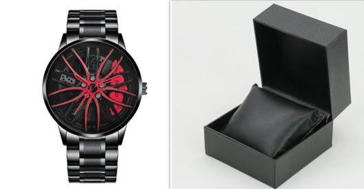 Reloj de Cuarzo Impermeable con Ruedas de Acero Inoxidable para Hombre - Image 28