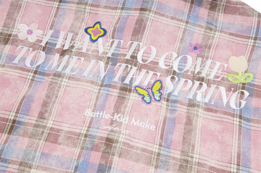 Camisa a Cuadros de Manga Larga Unisex - Image 17