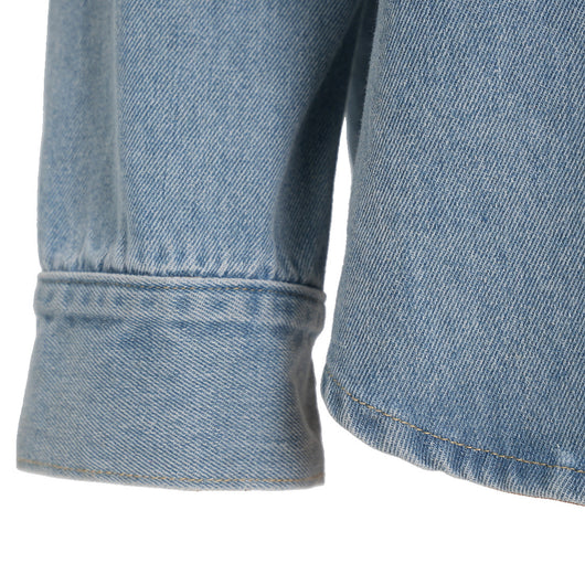 Chaqueta Camisa Denim Lavado Irregular Oversize - Image 8