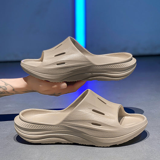 Sandalias de Playa Resistentes con Correa Única - Comodidad Casual para Andar en Casa