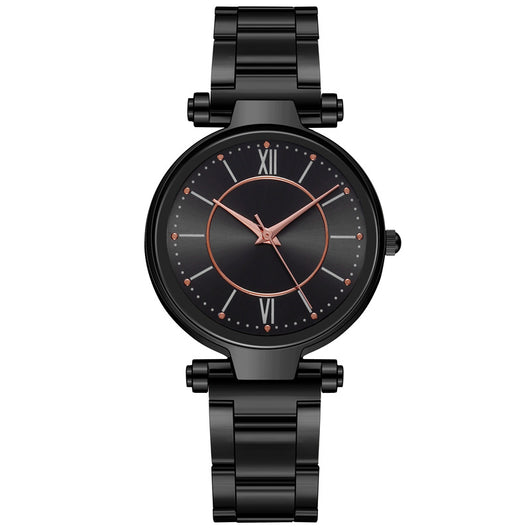 Reloj de Cuarzo Casual para Dama Estudiante con Correa de Acero - Image 6