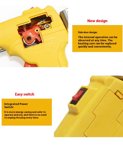 Pistola Soldadora Eléctrica con Alimentación Automática de Estaño - Image 17