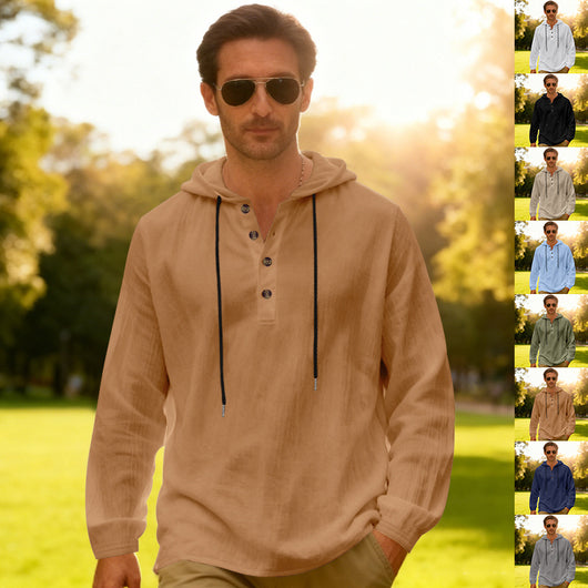 Camisa Playera Transpirable con Capucha para Hombre - Image 20