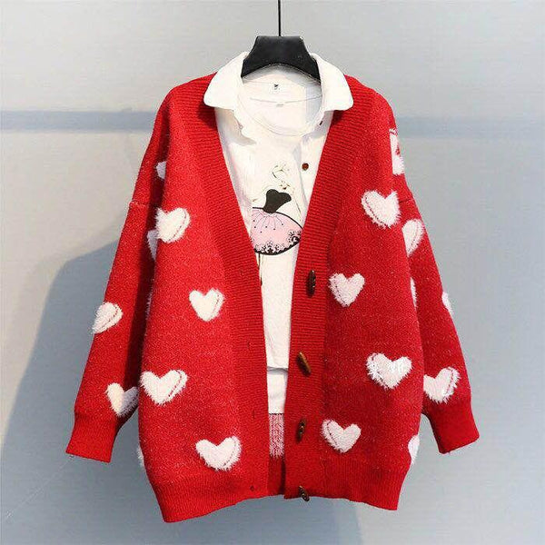 Cardigan Tejido Suelto para Mujer - Suéter Abrigo de Moda Actual - Image 3