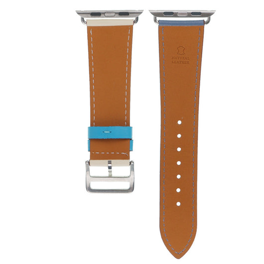 Correa de Reloj de Cuero Bicolor Elegante y Versátil - Image 13
