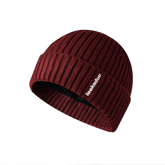 Gorro de Lana Tejido con Bordado Flangeado para Exterior - Image 2