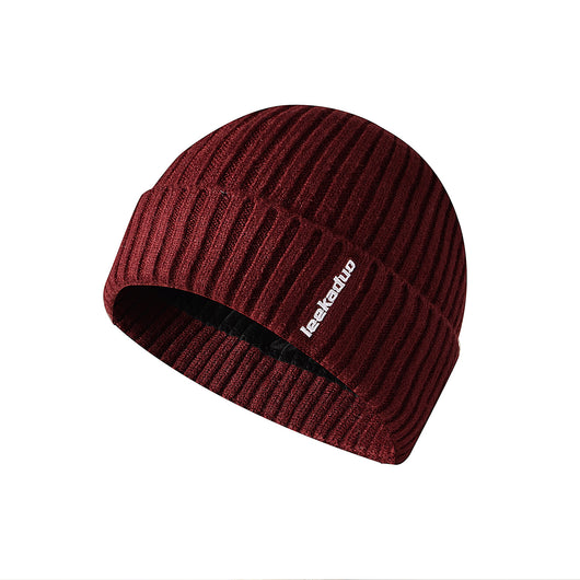 Gorro de Lana Tejido con Bordado Flangeado para Exterior - Image 2