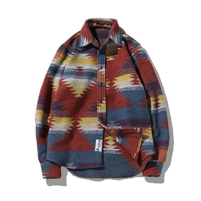 Camisa Casual de Manga Larga para Hombre Talla Grande - Image 8