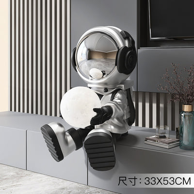 Lámpara Nocturna Astronauta - Decoración Moderna para Sala y Televisor - Image 11
