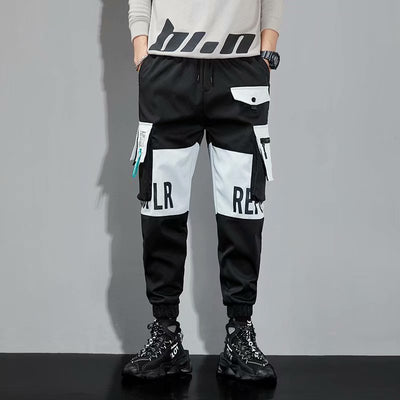 Pantalones Hip Hop Sueltos de Tendencia para Hombre - Primavera - Image 6