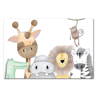 Cuadro Canvas Infantil Animales en Alta Definición - Image 8