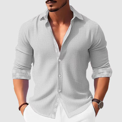 Camisa de Manga Larga Estampada para Hombre - Image 18